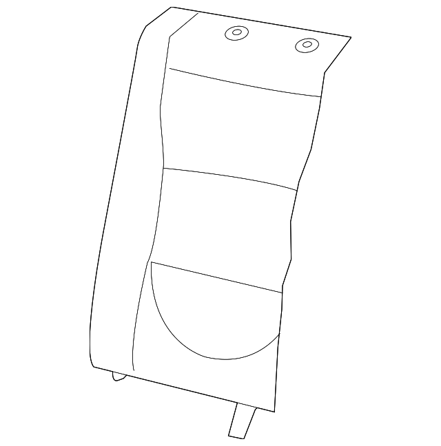 C2C30177AMR SEAT BACK ASSY, LEFT
