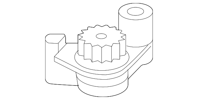 FNM000010 Деталь GLOVE BOX DOOR DAMPER
