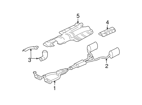 LS EXHAUST COMPONENTS