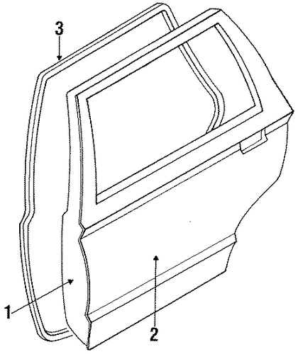 Tracer DOOR & COMPONENTS