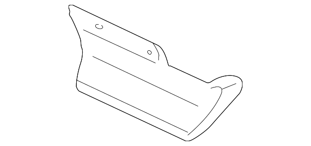 HJA000080LPR Деталь VALANCE PANEL, LEFT