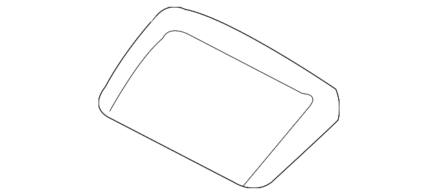 25877393 Деталь VENT LOUVER, LEFT
