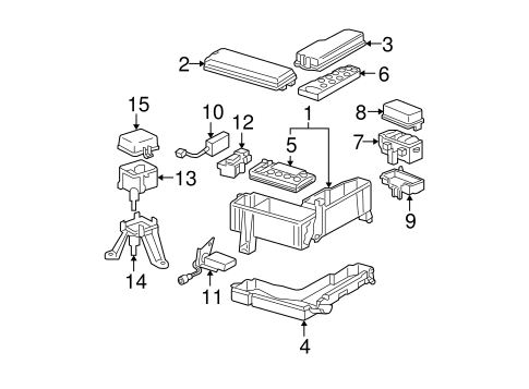 ELECTRICAL/ELECTRICAL COMPONENTS for 2004 Toyota Tundra #2