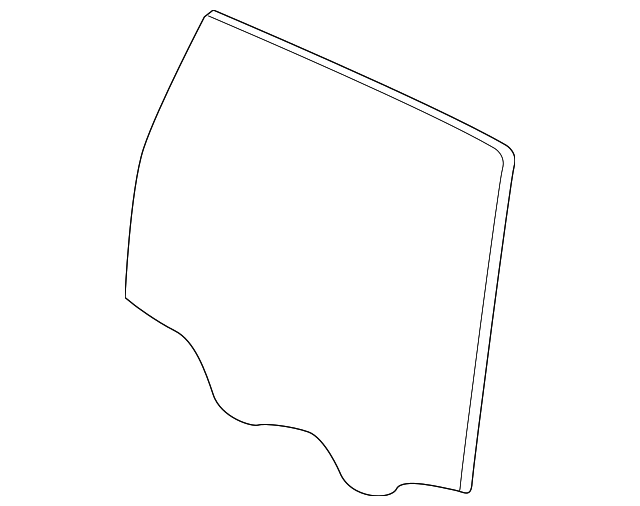 958-542-612-11 Деталь DOOR GLASS, RIGHT