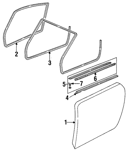 911 DOOR & COMPONENTS