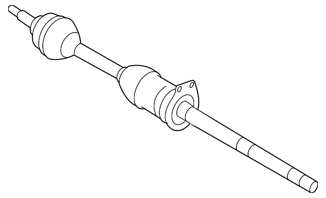 8G1Z3B436C Деталь AXLE ASSY
