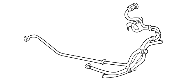 XF1Z-7C391-AA Деталь POWER STEERING COOLER TUBE