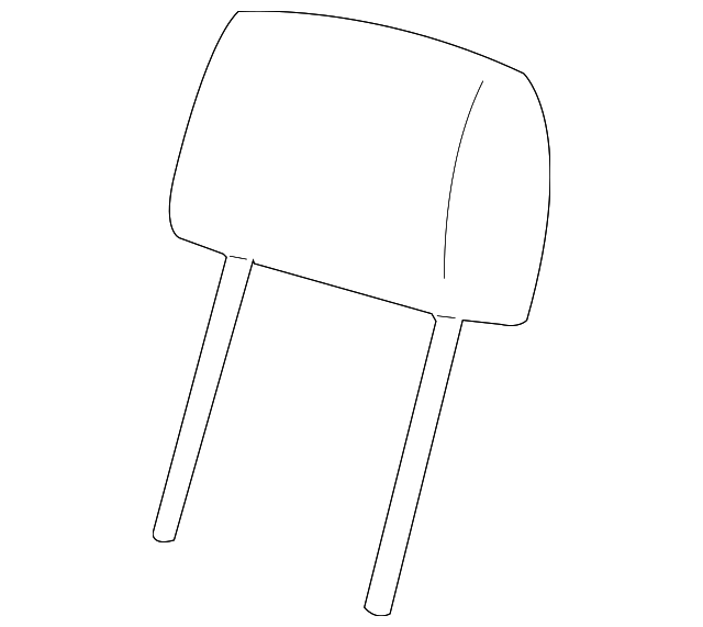 4L2Z-78611A08-AAD HEADREST, LEFT
