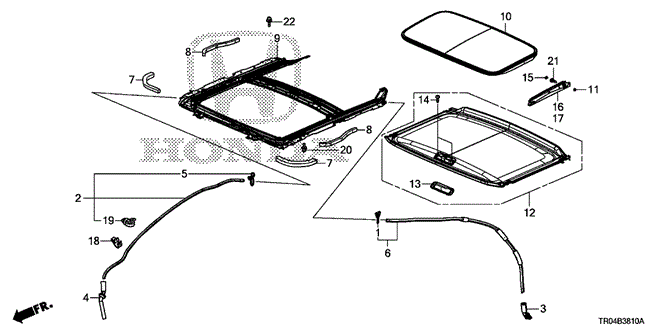 INTERIOR / BUMPER/SLIDING ROOF for 2012 Honda CIVIC SEDAN #1