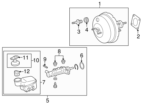 BRAKES/HYDRAULIC SYSTEM for 2012 Toyota Yaris #1