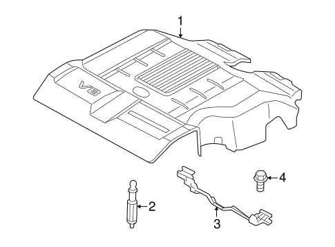 LR4 ENGINE APPEARANCE COVER