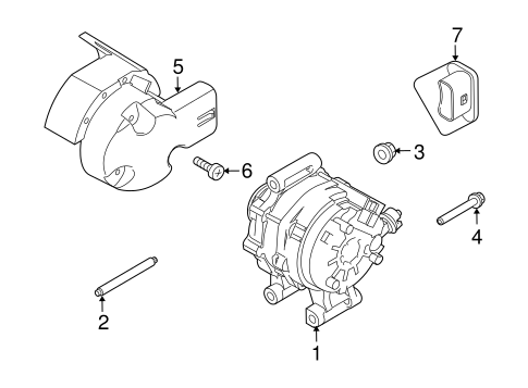 Electrical/Alternator for 2013 Ford Transit Connect #2