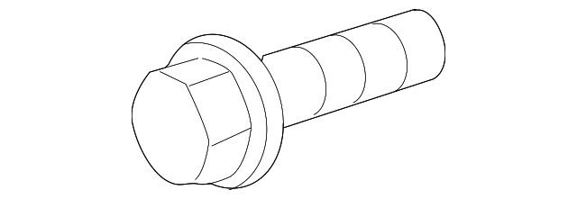 19185496 Деталь WATER PUMP BOLT