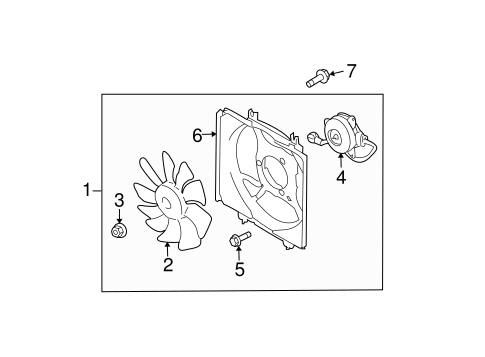 Condenser Fan for 2015 Subaru WRX STI #4