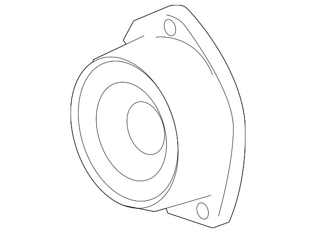 15122602 Деталь REAR DR SPEAKER, LEFT
