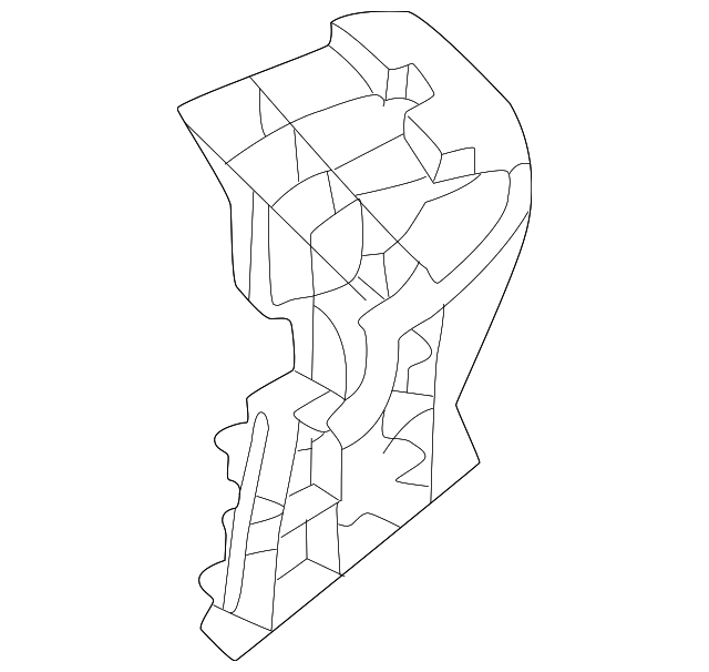 5492913 Деталь BRACKET, LEFT