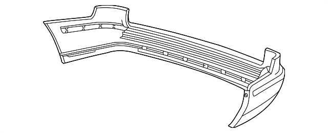 32016152 Деталь BUMPER COVER