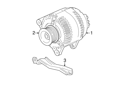 ELECTRICAL/ALTERNATOR for 2006 Toyota Matrix #1
