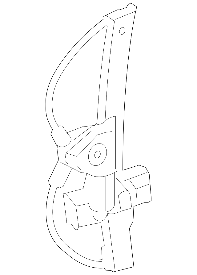 15869654 Деталь REGULATOR, RIGHT