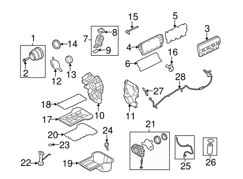 Engine/Engine Parts for 2008 Ford F-350 Super Duty #1