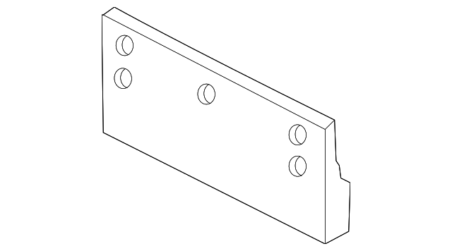 XR845314 LICENSE FRAME