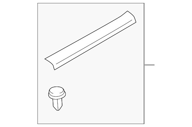 CV6Z-5413208-AB Деталь FRONT SILL PLATE, RIGHT