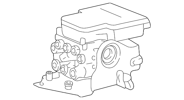 2C6Z2C219AA Деталь ABS CONTROL UNIT