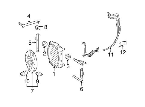Oil Cooler for 2006 Mercedes-Benz E 55 AMG® #0