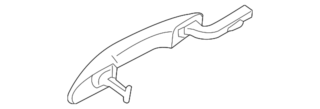 EJ7Z-5422404-AAPTM HANDLE, OUTSIDE, RIGHT