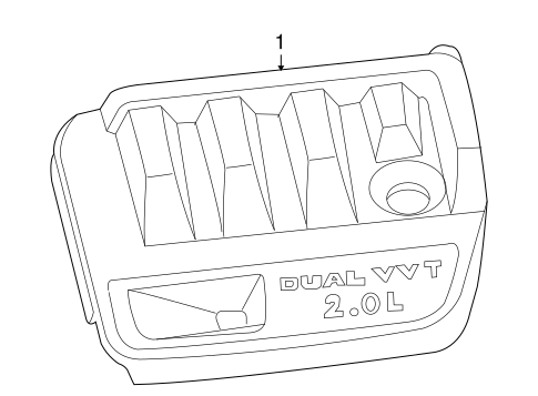 Compass ENGINE APPEARANCE COVER