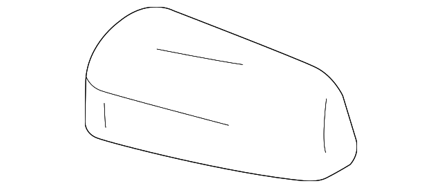 9T1Z-17A703-BB Деталь MIRROR COVER, LEFT