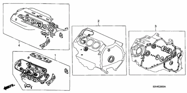 Gasket Kit for 2001 Acura MDX #0