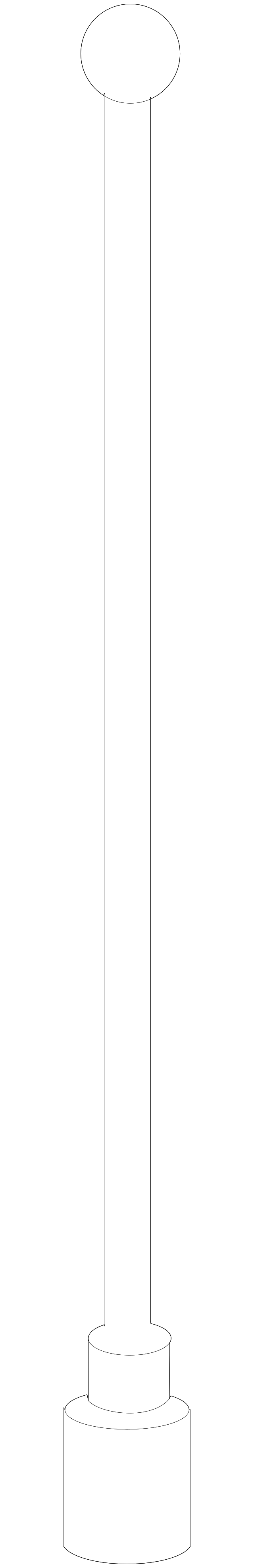 19259860 Деталь ANTENNA MAST