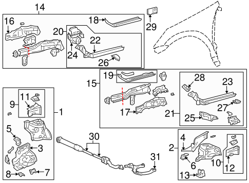Vibe STRUCTURAL COMPONENTS & RAILS