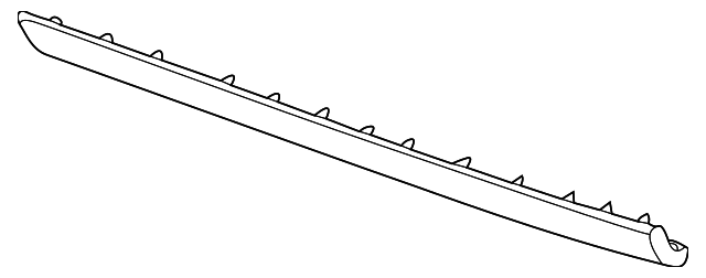 5W6Z-7610176-AA Деталь ROCKER MOLDING, RIGHT