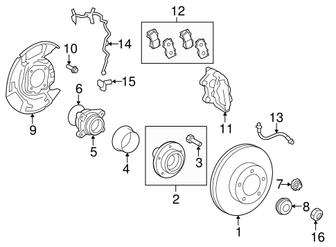 BRAKES/ANTI-LOCK BRAKES for 2010 Toyota Tundra #1