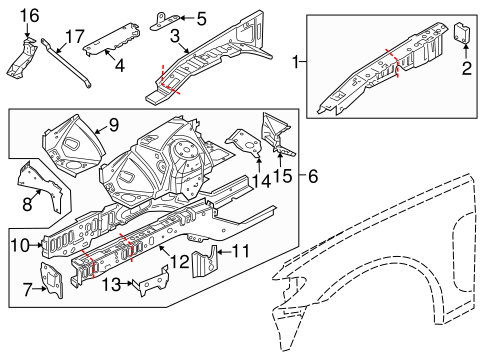XF STRUCTURAL COMPONENTS & RAILS