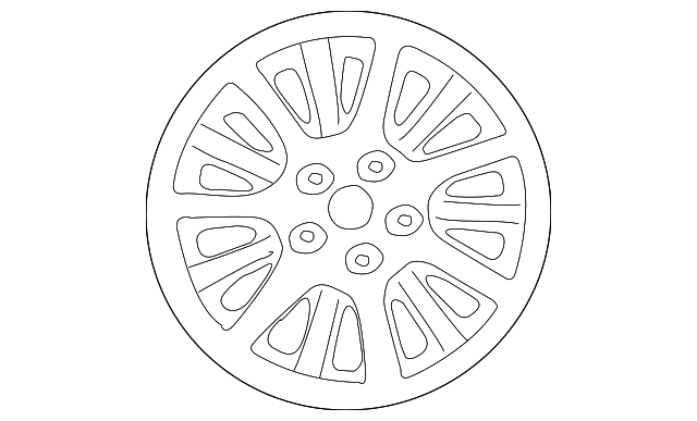C2S14077 Деталь WHEEL, ALLOY