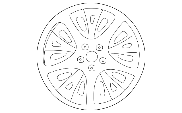 C2S26813 Деталь WHEEL, ALLOY