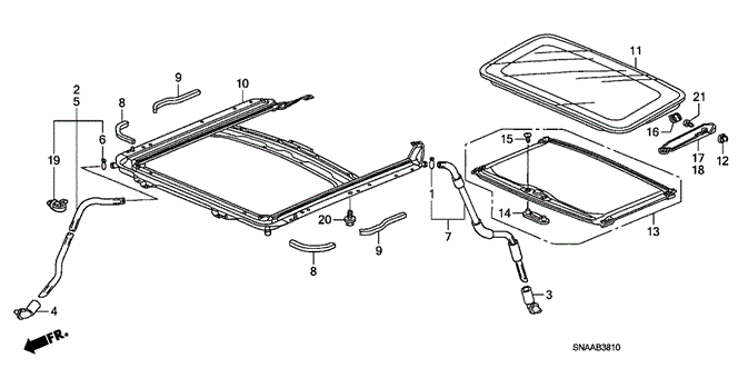 Interior/Bumper/Sliding Roof for 2009 Honda CIVIC SEDAN #1