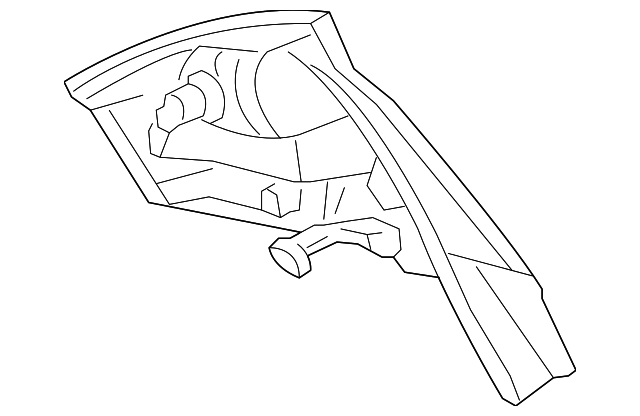 22723024 Деталь TAIL LAMP ASSY, LEFT