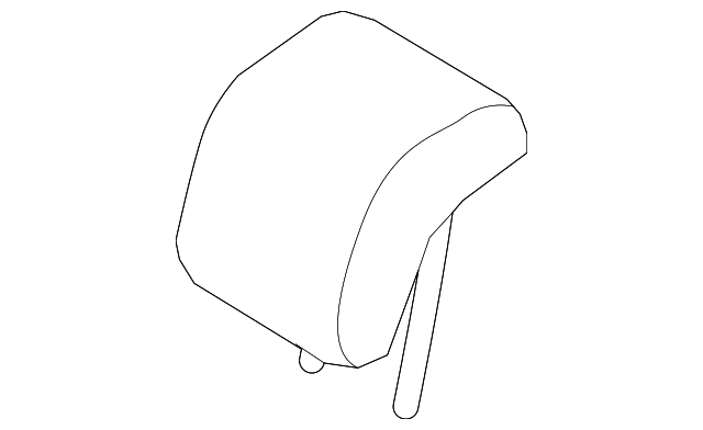 BE8Z-54611A08-BB Деталь HEADREST, CENTER