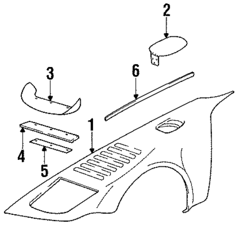 911 FENDER & COMPONENTS 2
