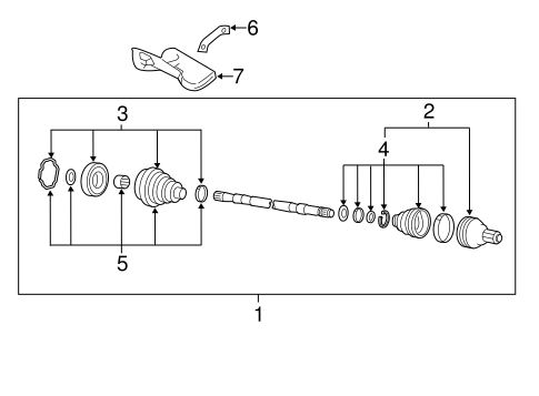 Drive Axles for 2006 Volkswagen Jetta #1