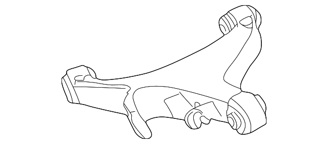 6W4Z-5A649-AA LOWER CNTRL ARM, RIGHT