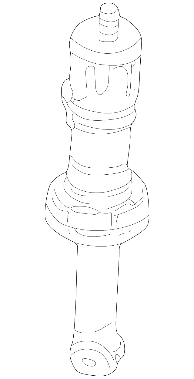 5W6Z-18125-AA SHOCK, LEFT