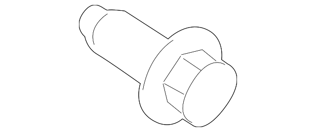 -W716187-S442 Деталь HUB MOUNT BOLT, LEFT