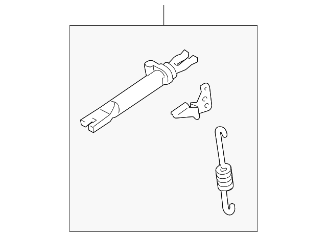 8V5Z-2040-A Деталь ADJUSTER, RIGHT
