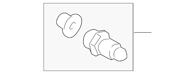 CP9Z-2208-A Деталь BLEEDER VALVE, LEFT