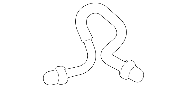 AE8Z-2268-C Деталь BRAKE TUBE, LEFT